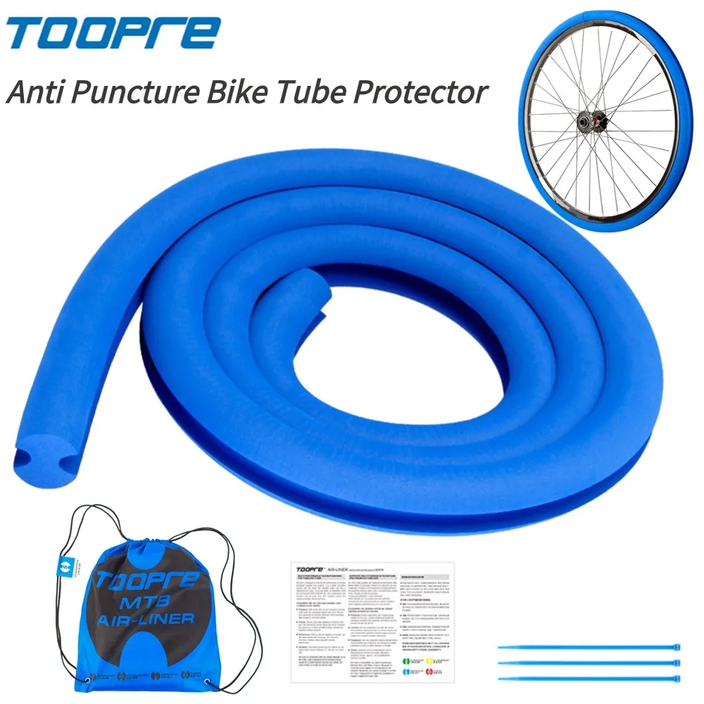 TOOPREAntiPunctureBicycleTiresToPreventInjuryMTBPunctureProtectionInsertBikeTire