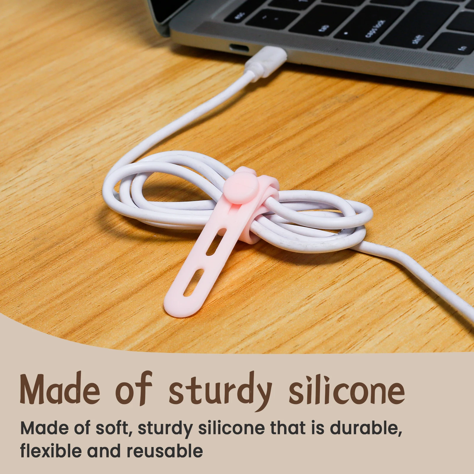Silicone Cable Ties 3