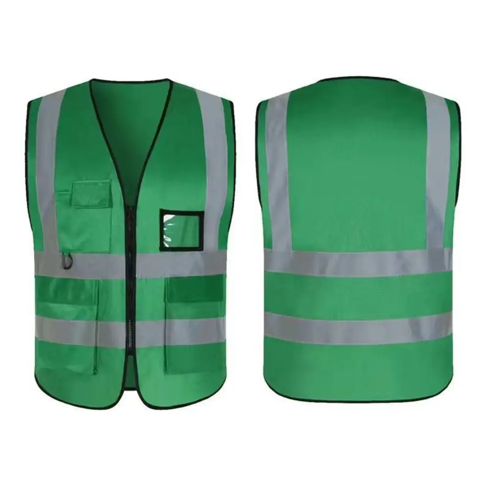 High Visibility Reflective Safety Vest Wear Resistant Breathable Traffic Waistcoat Fashion Comfortable Cycling Safe Jacket