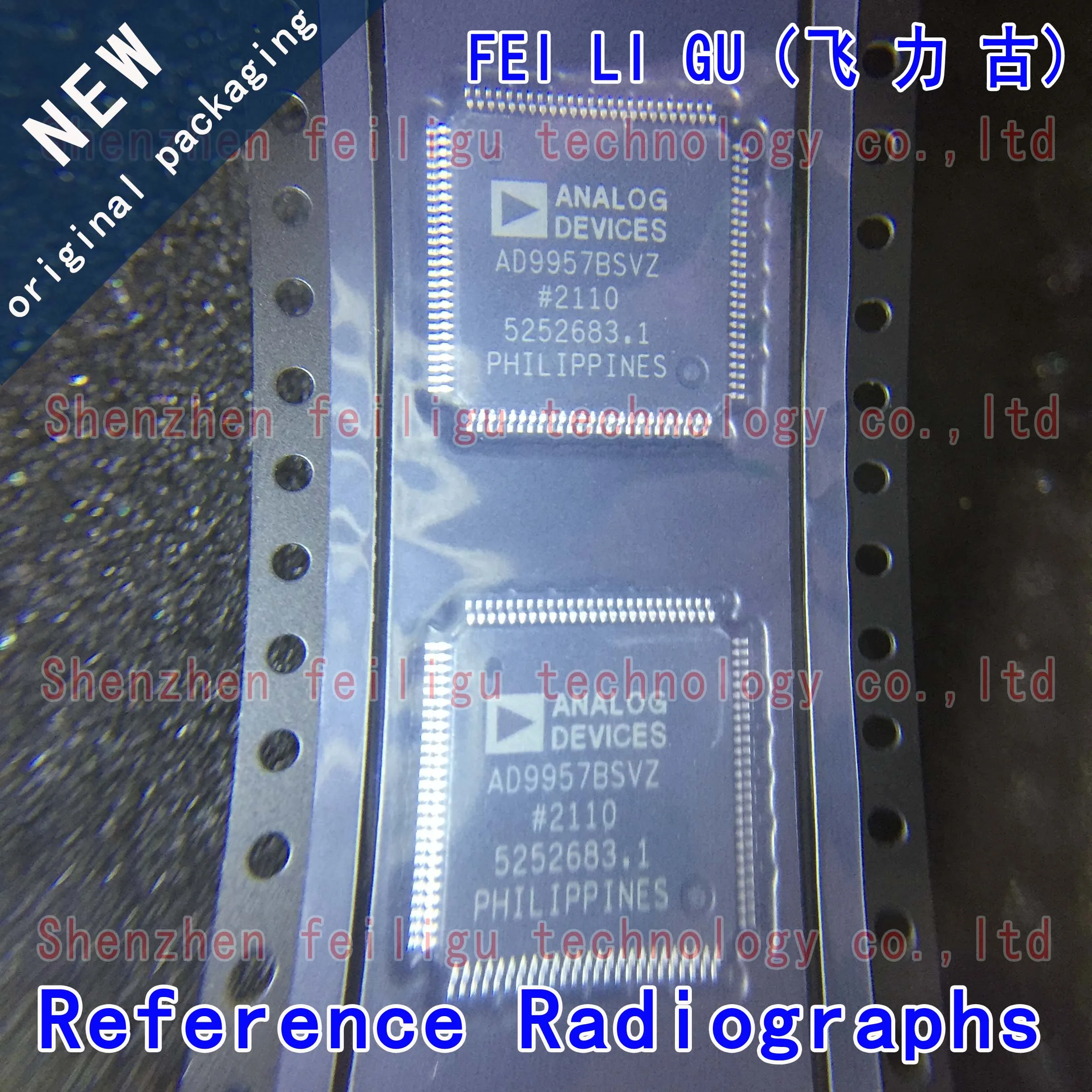 

New Original AD9957BSVZ-REEL D9957BSVZ AD9957BSV AD9957 Package TQFP100 Direct Digital Synthesis Chip Electronic Components