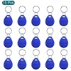 High Quality RFID Proximity 125KHz Blank Chip Copy Writable T5577 EM4305 Token Tag Keychain Card For Door Entry Access Control 1