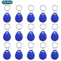 High Quality RFID Proximity 125KHz Blank Chip Copy Writable T5577 EM4305 Token Tag Keychain Card For Door Entry Access Control 1