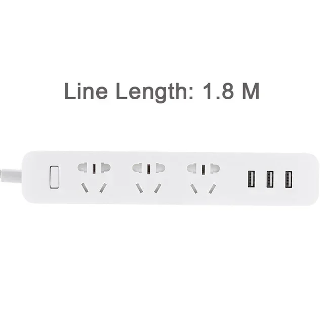 Xiaomi Mi Power Strip (3アウトレット・3USB・黒)