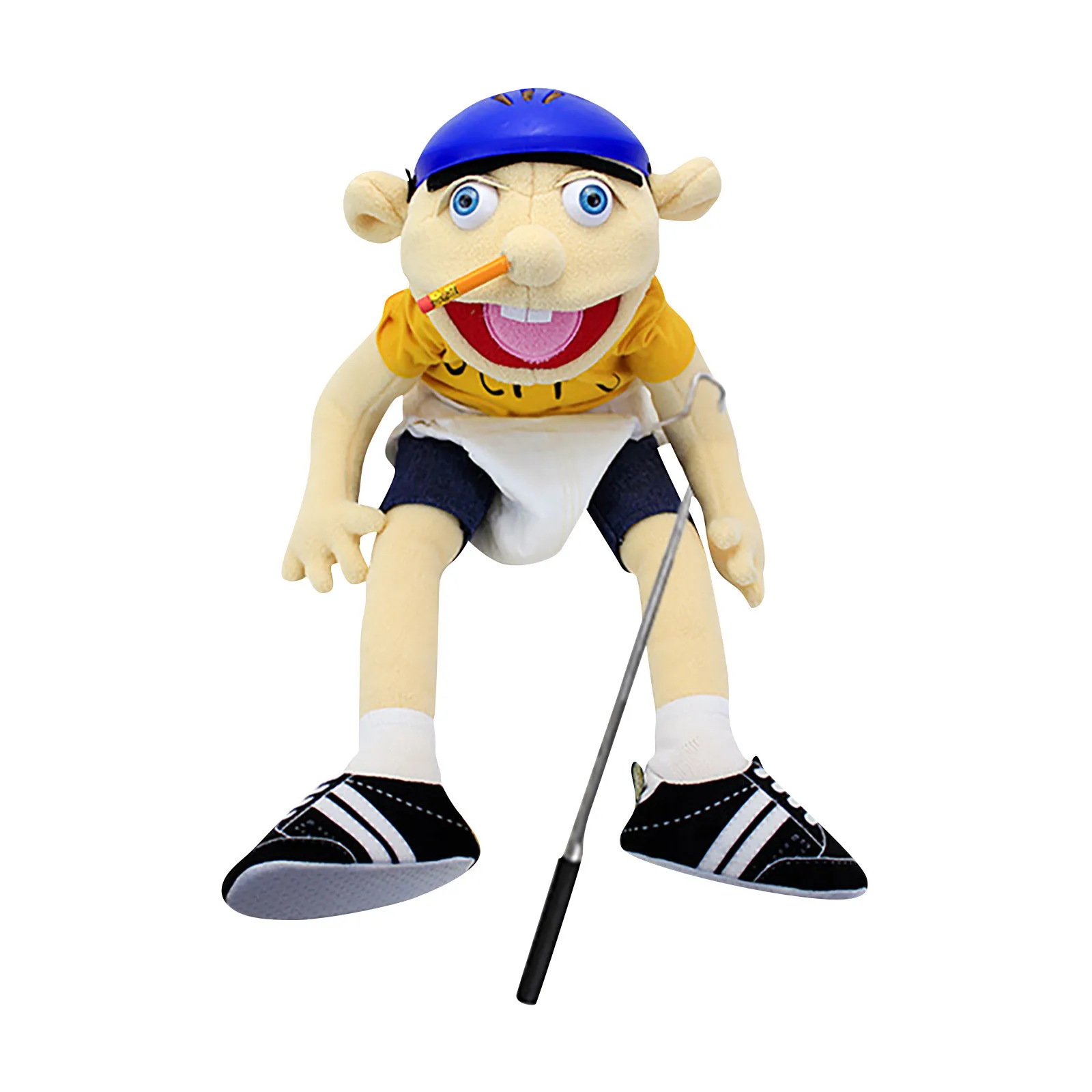 thumbnail image 1 of Soft Plush Toy Hand Puppet For Play House Mischievous Puppets Toy Working Mouth Kid'S Gift Birthday Christmas Halloween Party, 1 of 4