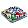 Winning Moves Games Portable Flying Chess Board Strategy Game Toy Multifunctional Family Travel Games Reusable Interactive 2