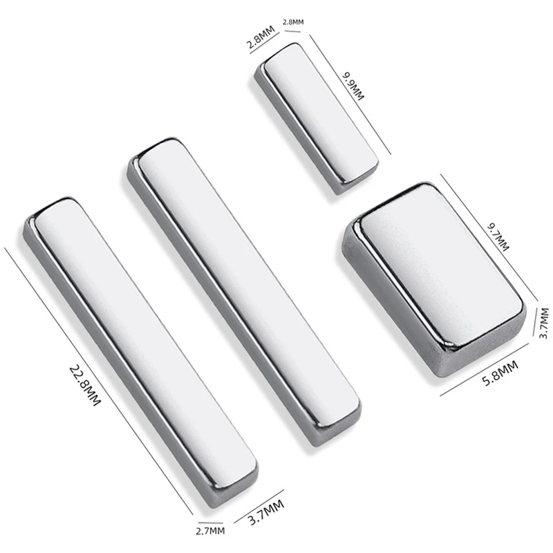 4pcs/set Cat's Eye Magnetic Stick Nail Multi-function Long Strip Magnet Board French Nail Stick Set for UV Gel Manicure Tools cat eye nail tool,magnetic nail art tools,magnetic nail tools