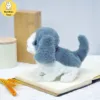Cute Soft Electric Puppy Brown Pink Gray Puppy Children's Educational Puzzle Universal Birthday Gift For Boys And Girls Children 4