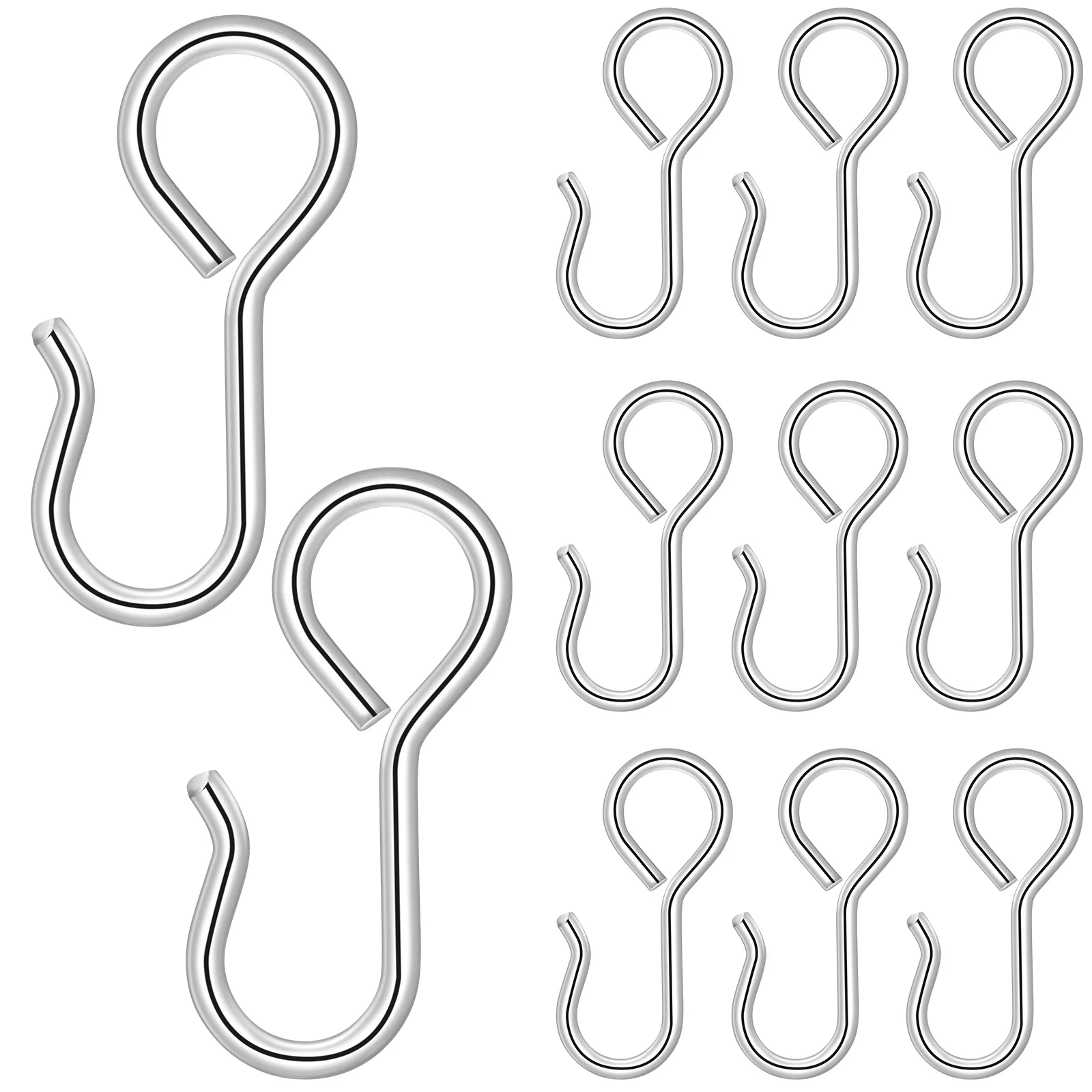 

50 Pcs Car Seat Cushion Metal Hook Auto Pad Stainless Steel Cover Fixing Vehicle