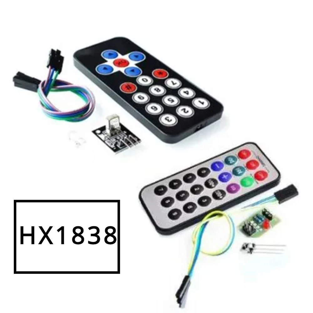 Kit Modulo Telecomando Wireless Ir A Infrarossi Da 1 Lotto Kit Fai Da Te Hx1838 Per Arduino Raspberry Pi