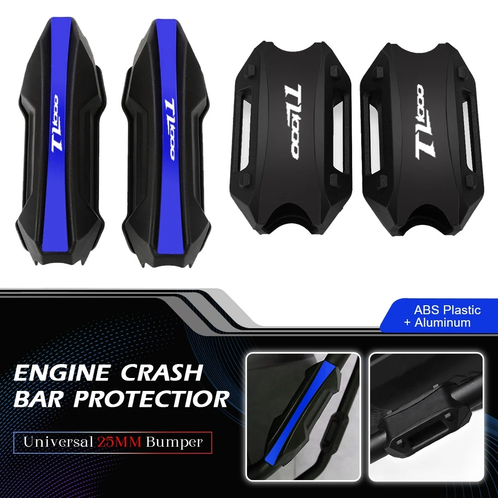 

FOR SUZUKI TL1000 TL1000R TL1000S 1997-2003 2002 Motorcycle Accessories Engine Guard Block Crash Bar Bumper Protection Cover