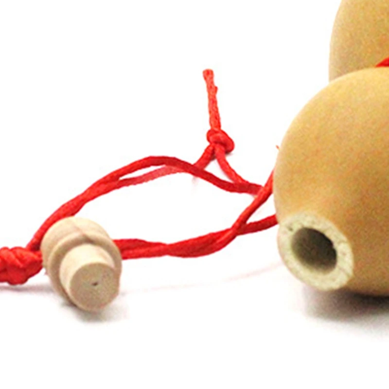 Mini Wine Gourd Crafts Natural Art Collection Ornament Chinese Traditional Carving for Chinese New Year Hanging Toy Photography 4
