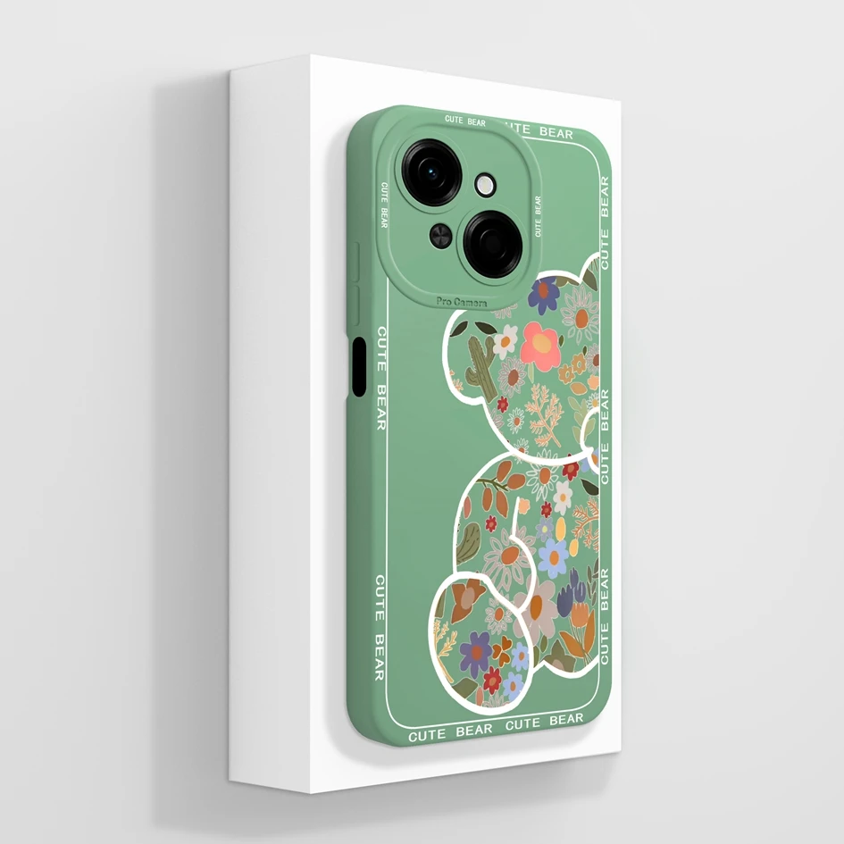 Stylish Avocado Soft Silicone Shockproof Phone Case