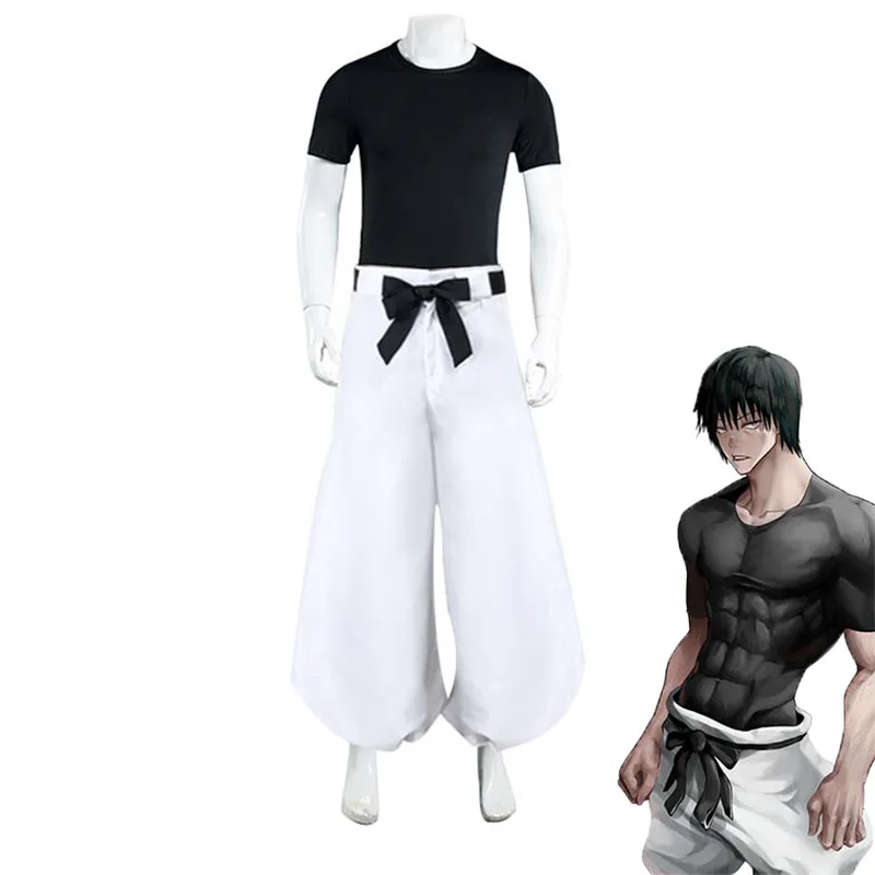 

Anime Jujutsu Kaisen Fushiguro Toji Cosplay Costume Outfit Full Set