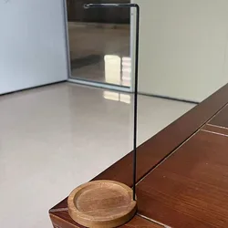 Elegant Wooden Incense Stick Holder & Tray (Walnut wood)