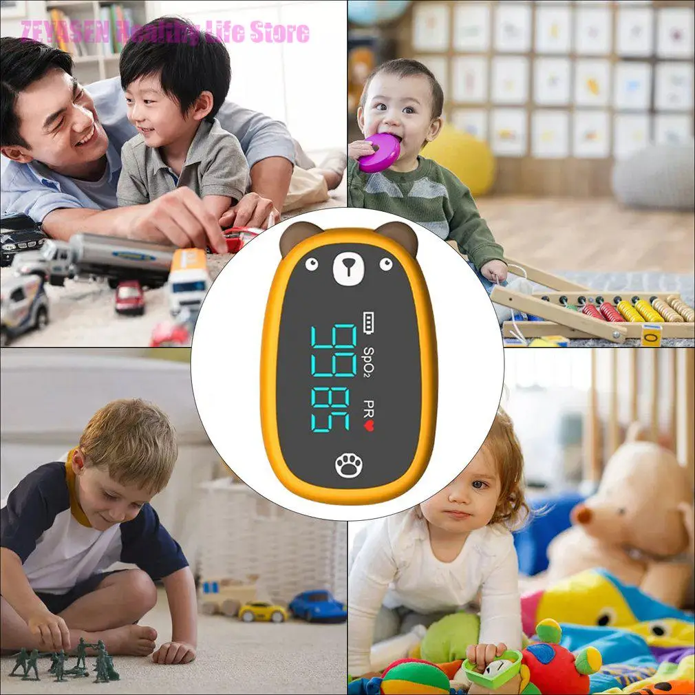 Children's Finger Pulse Monitor Adult Ecg Monitor Ultralight Finger Pulse Home Health
