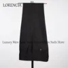 Customized Crystal Men Suits 2 Pieces Sets Groom Wedding Tuxedos With Tassel Diamond Male Prom Blazers Terno Masculino Completo 5