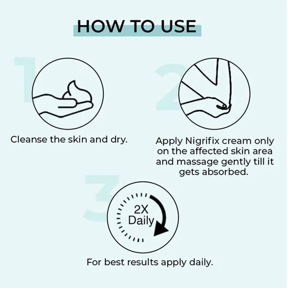 Acanthosis Fixderma Nigrifix Cream Dark Spot Corrector Cream Acanthosis Nigricans Therapy Cream Nigricans Therapy Cream