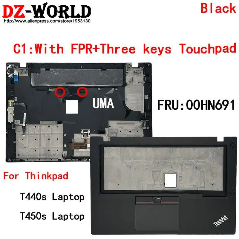 C Capa, Lenovo ThinkPad T440S, T450s, 00HN691