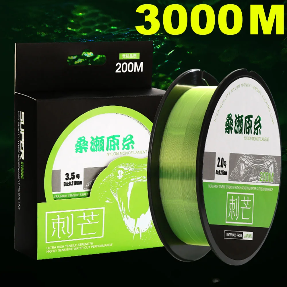 ThornsLine 3000M Nylon Fishing Line From Japan Super Strong Nylon 5-30LB  Monofilament Fishing Line Carp Fishing pesca - AliExpress