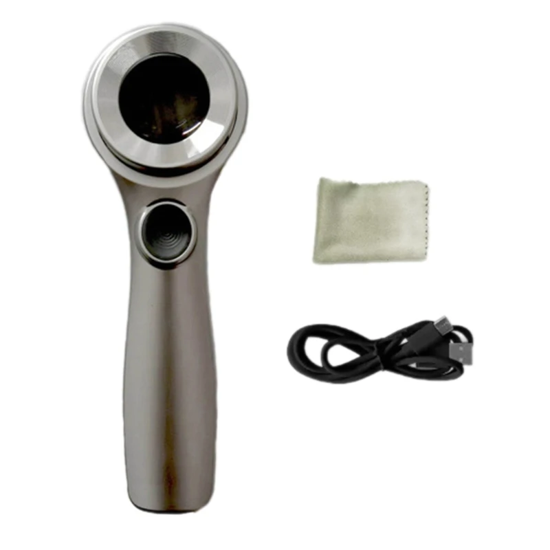 

60X Glasses Jewelry Loupe With LED Light Handheld Magnifier Loupe