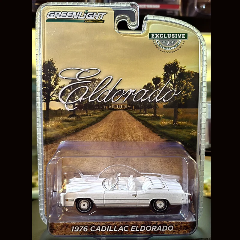 New Greenlight 1:64 1973 Cadillac Diwei 1976 Cadillac Eldorado