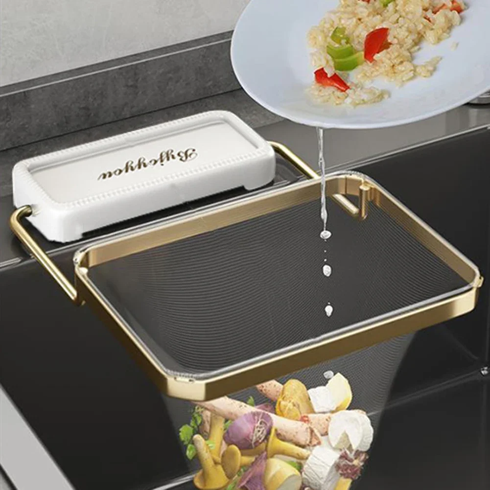 Sink Filter Rack Kitchen Foldable Sink Strainer Mesh Bag Stand Waste Garbage Net Shelf Anti-Clogging Disposable Garbage Mesh Bag sink filter,kitchen sink filter,sink strainer,kitchen sink strainer