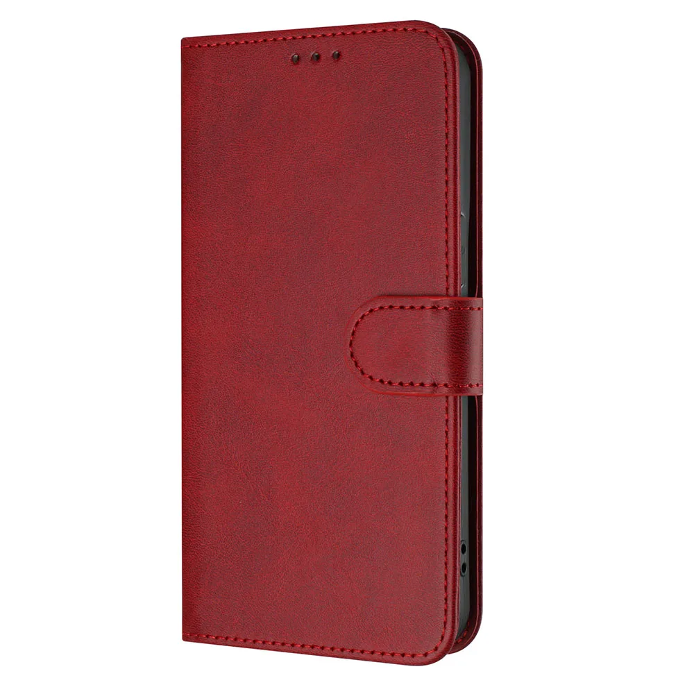 Premium RFID Leather Wallet Flip Case - Sleek and Secure Phone Protection