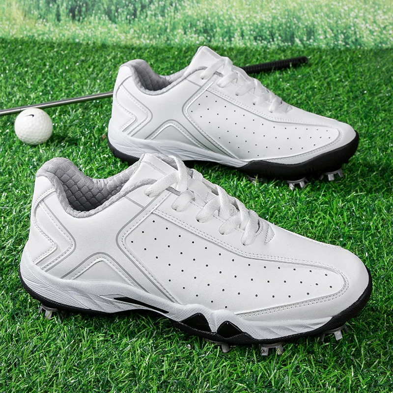 

New Professional Golf Shoes Comfortable, Anti slip, Waterproof Golf Shoes 36-46 Golf Professional Stud Sports Shoes