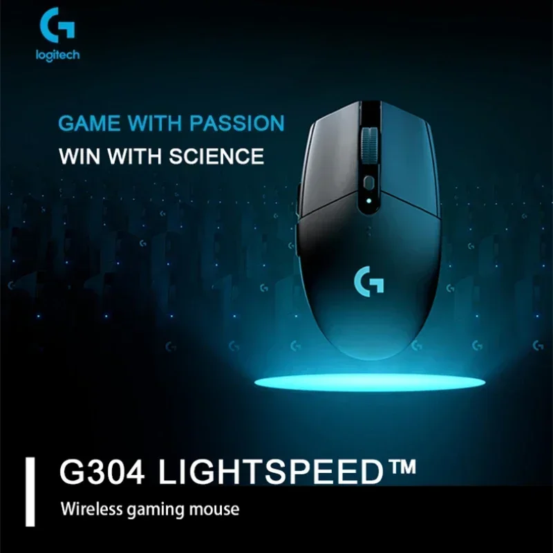 Logitech G304 Ligthspeed Wireless Gaming Mouse Hero 12K Sensor 12000DPI 6 Programmable Buttons