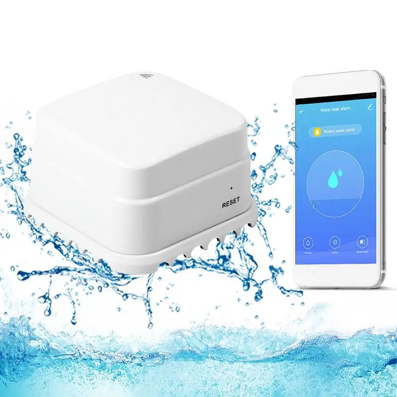 

Смарт-датчик утечки воды с Wi-Fi