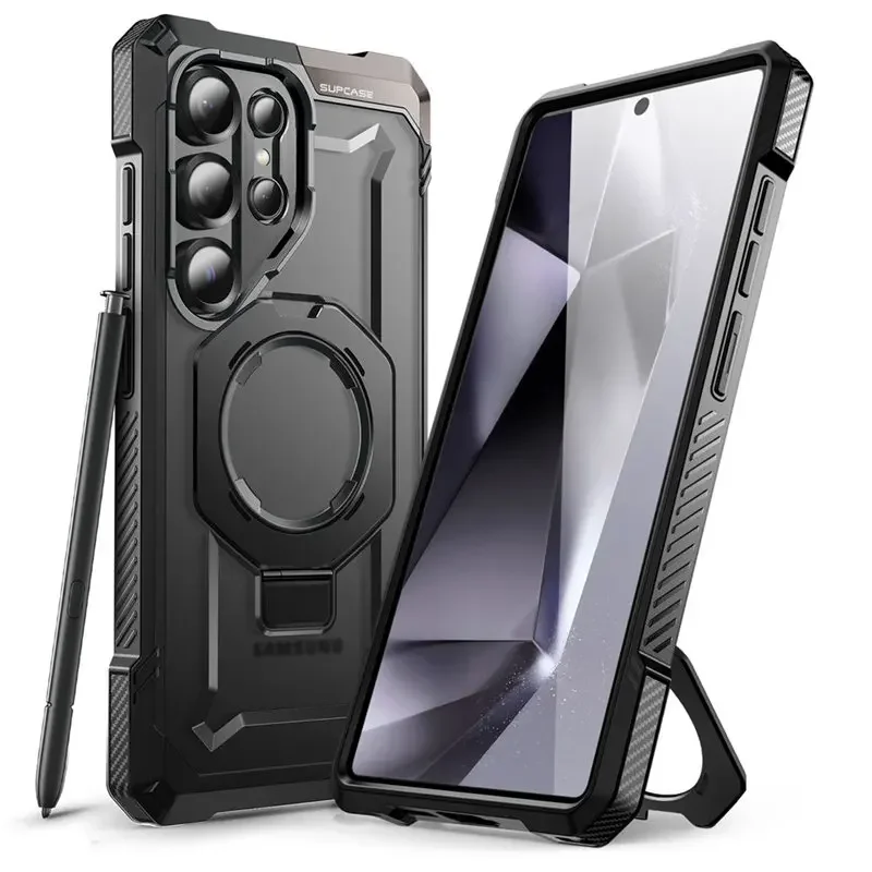 SUPCASE UB Grip Anti-Scratch Heavy Duty Rugged Magnetic Phone Case with Kickstand