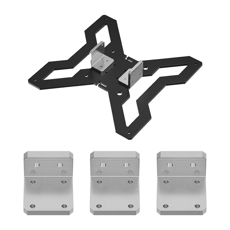 Kit de Atualização do Eixo y para Impressora 3d Trilhos Lineares Faça Você Mesmo Acessórios Fixos tipo l Ender3 Cr10 - Imagem 5