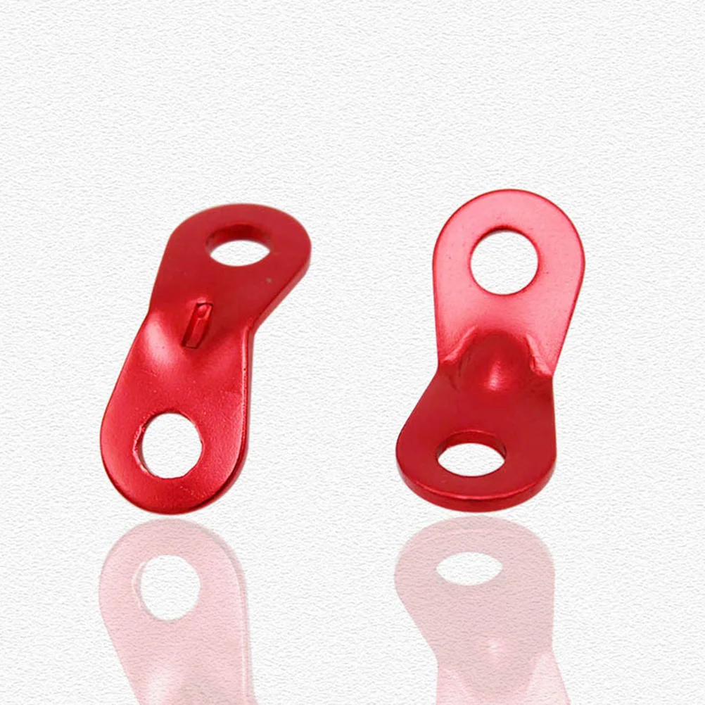 텐트 로프 조정 조각 웨빙 스트랩, 캠핑 탄성 후크 팩, 단조 타프 가이라인 윈드 버클, 야외 30 개