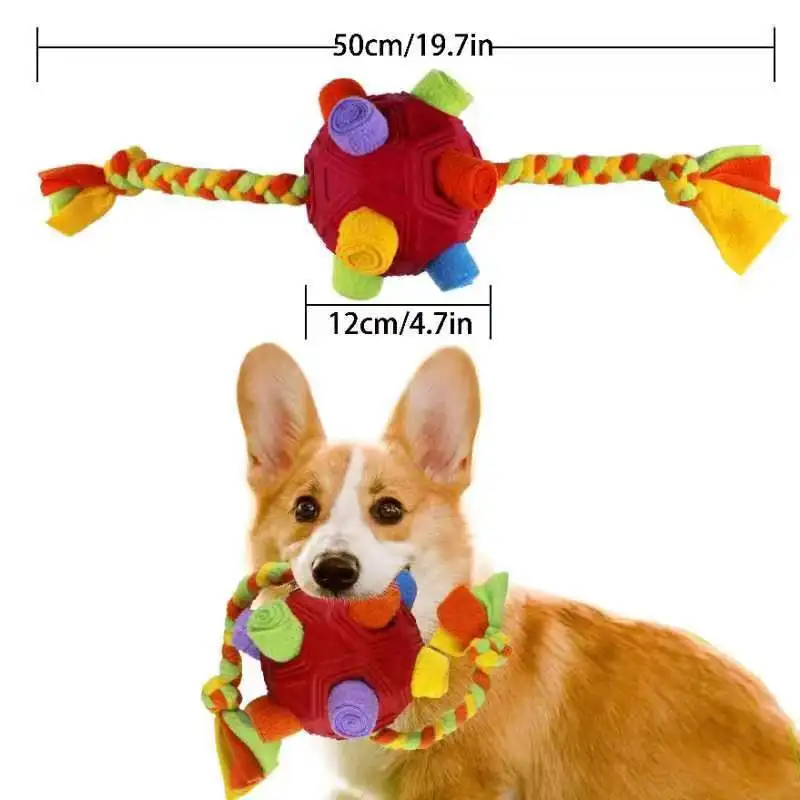 Interactive Dog Puzzle Toys Dog Sniffing Ball Slow Feeder Training  Educational Toy Encourage Natural Foraging Portable Dog Toys - AliExpress