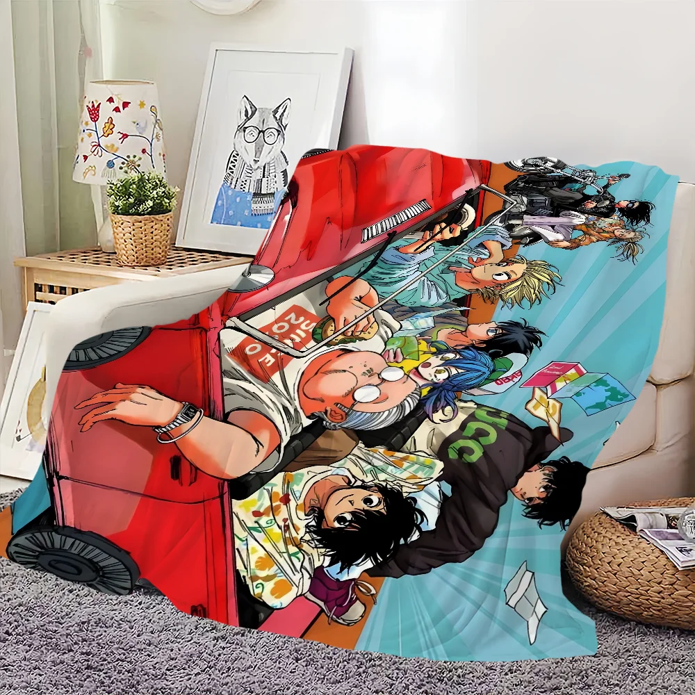 Anime Sakamoto Days Cool Blanket Skin friendly comfort warm soft plush blanket suitable sofa living room office bedroom 3