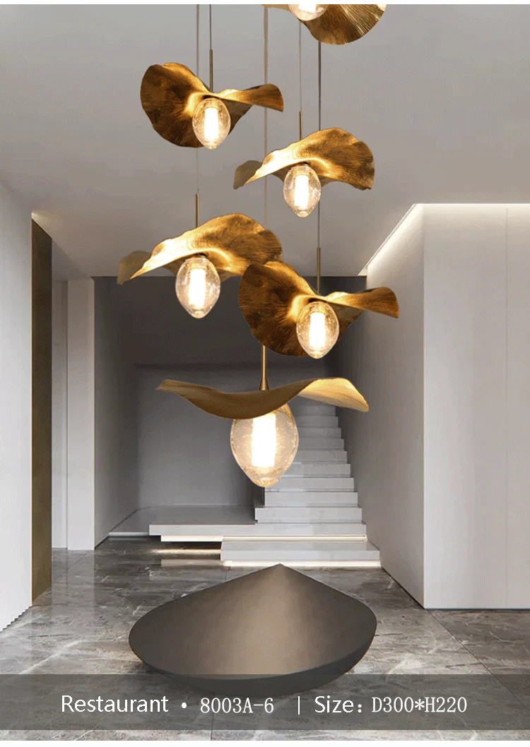 Modern Brass Lamp