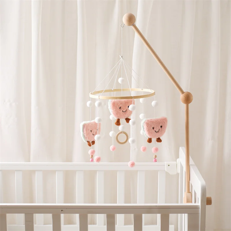 Baby Rattles Toys 0-12 Months Musical Newborn Cute Whale Animal Crib Bed Bell Mobile Toddler Rattles Carousel For Cots Kids Gift