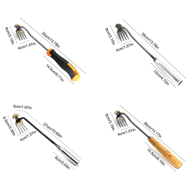 1 Db Gyomláló Húzószerszám Kézikönyv Függőleges Ásó Fű Lapáttyú Gyökér Eltávolító Kerti Kapert Kellékek - Image 6