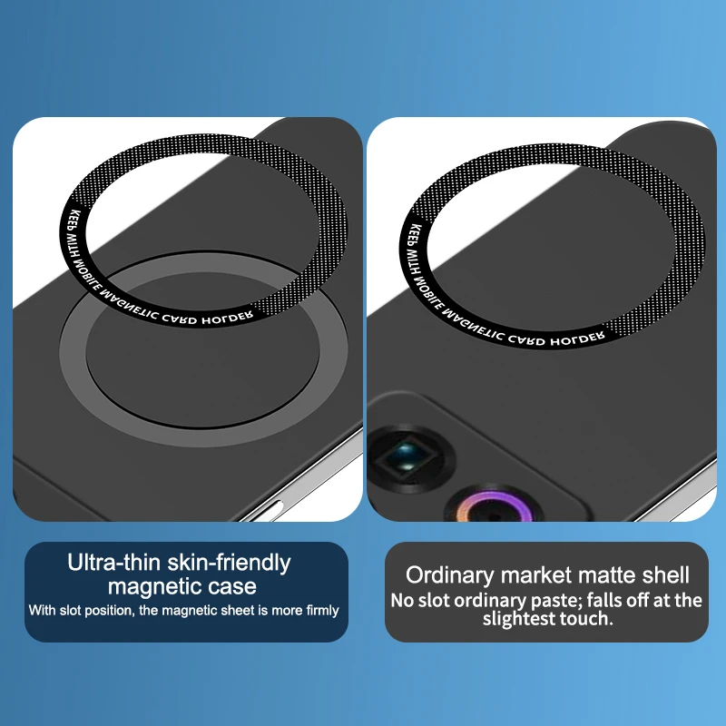 Ultra Thin Magnetic Anti-Fingerprint Frameless Phone Case - Luxury Lightweight Hard Back Cover