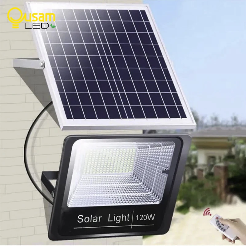 Solar Lights Outdoor Solar Panel Refletor led Solar Spotlights Garden led Reflector Waterproof Sunlight With 5M Cord Powerful