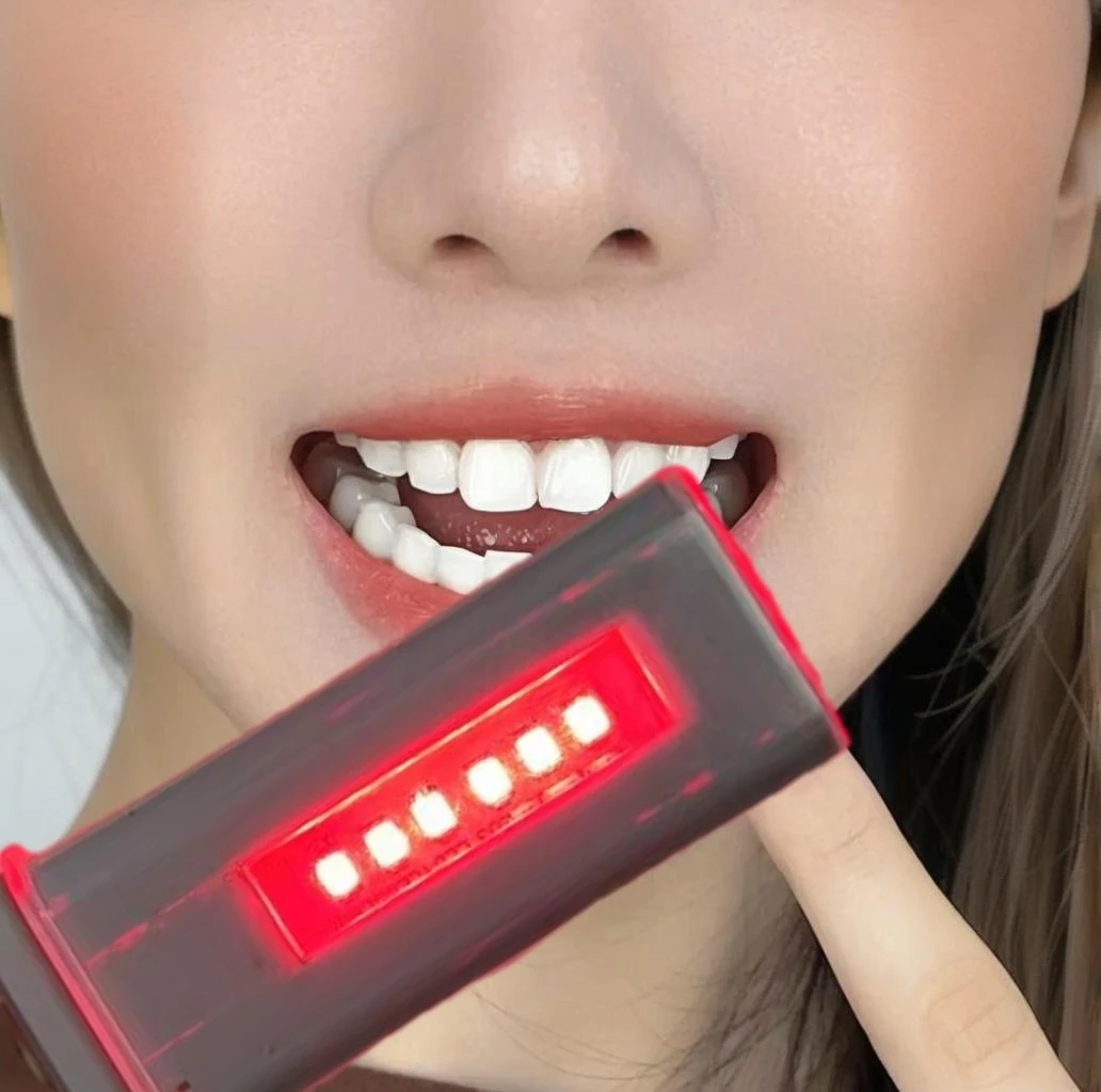 Updated Red Light Therapy Device Stomatitis Treatment 660 LED Infrared For Cold Mouth Pain Relief