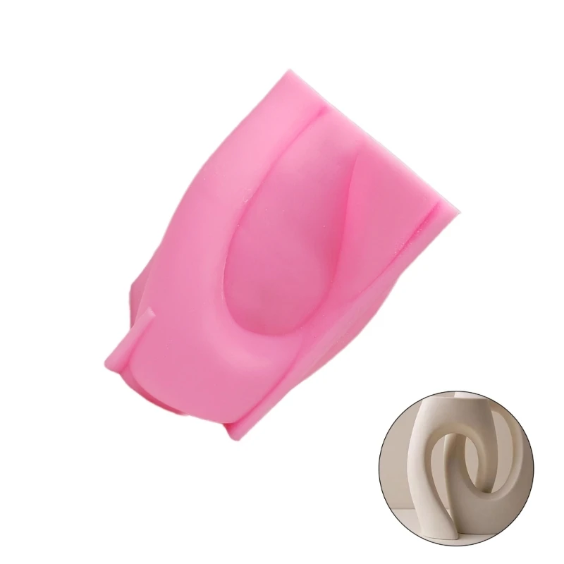 Unique Resin Molds Silicone Craft Mould Special Shaped Vase Mold Pen Holder Mold