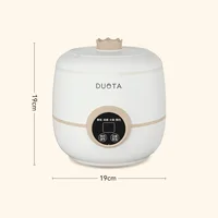 Petit cuiseur à riz 3 en 1 300W 2L, cuiseur électrique multifonctionnel pour dortoir, marmite à ragoût domestique Portable 220V 6