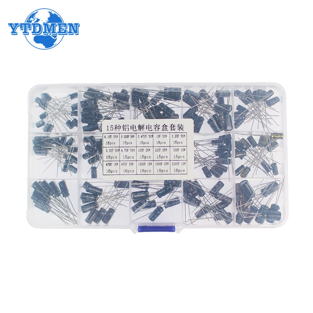 Condensatore Elettrolitico In Alluminio 1000 Pezzi 47UF 25V