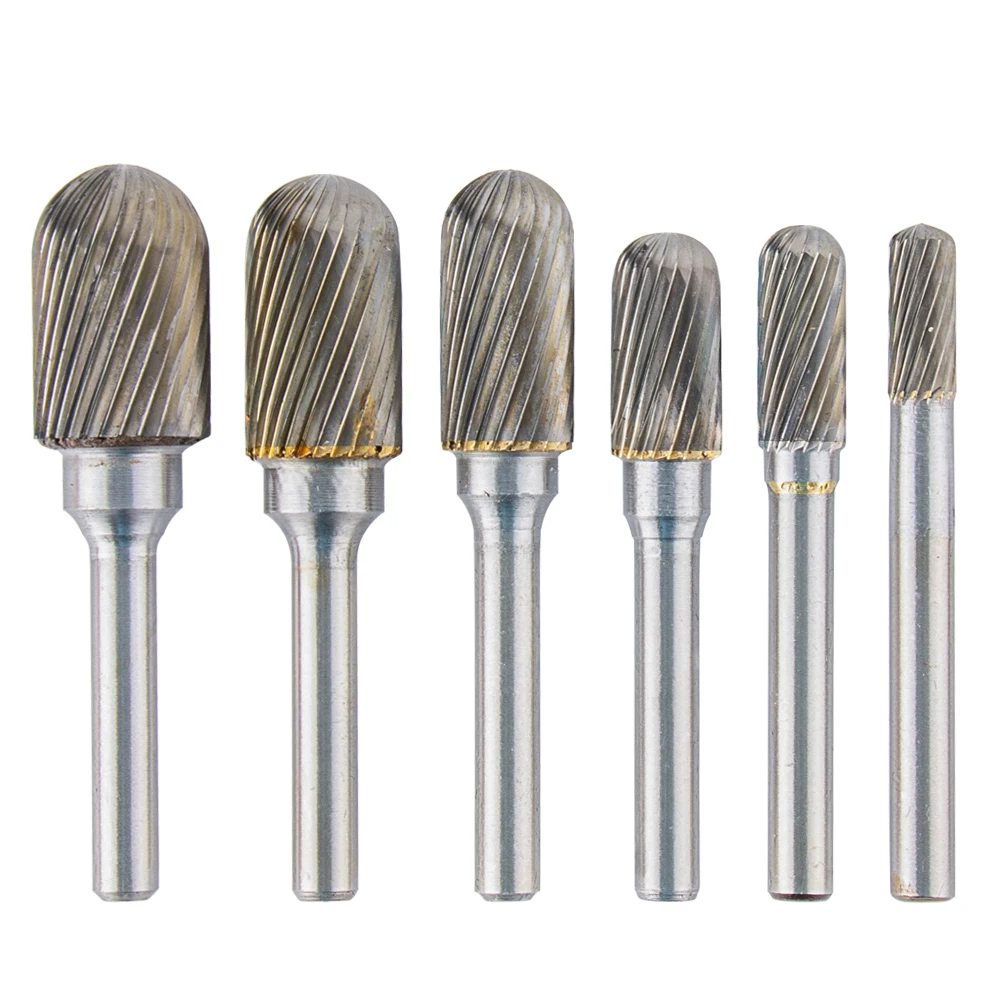 

Free Shipping 1 Pack CX Type Carbide Rotary File Alloy Milling Cutter Tungsten Steel Cylindrical Grinding Head Mould Metal Tools