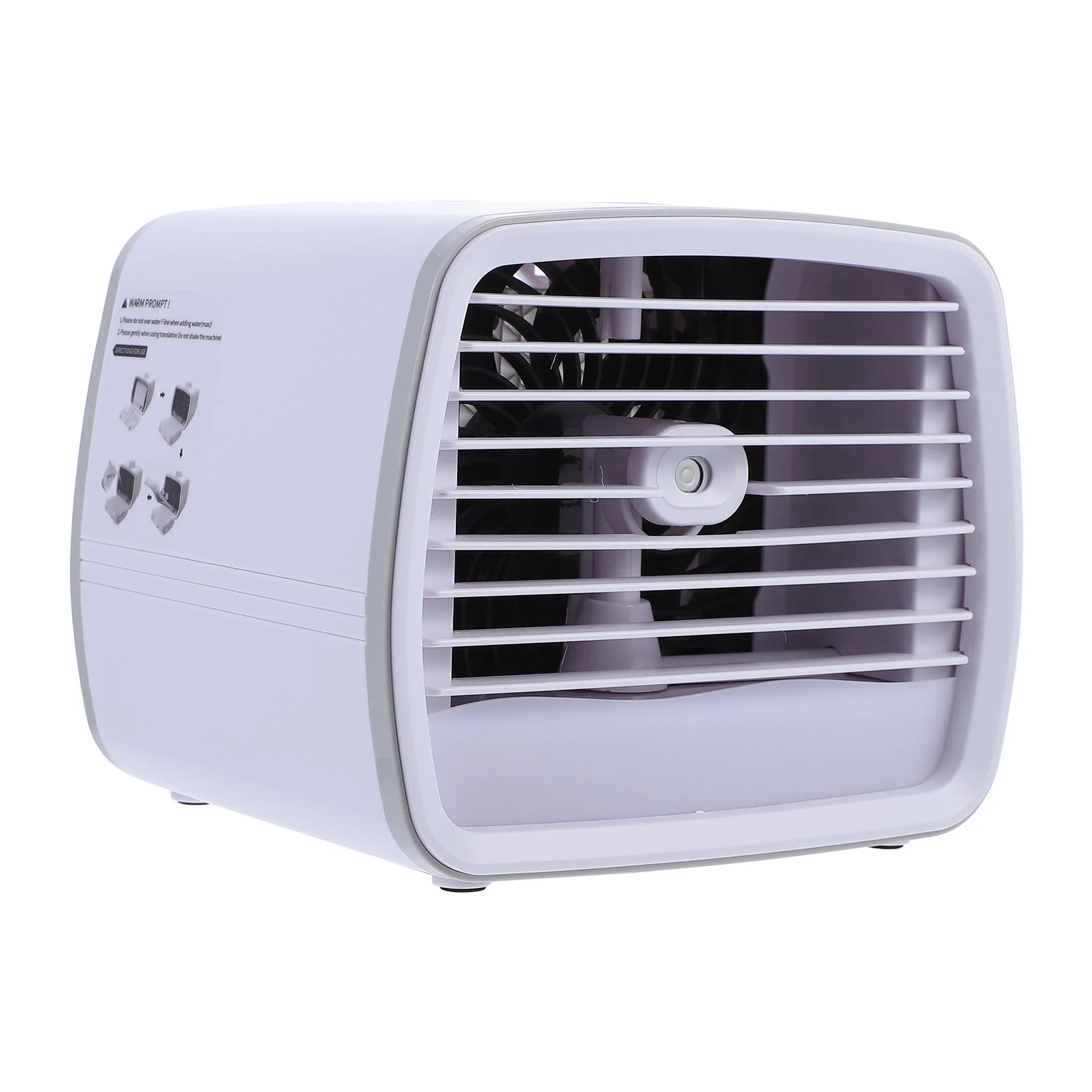 Mini Air Cooler Fan USB Cooling Conditioner White Electronic Component Humidifiers for Home