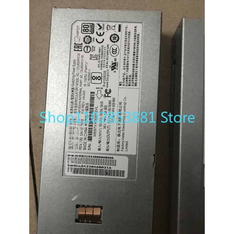 CSU800AP-3-100 800W 서버 전원 공급 장치용 1PCS