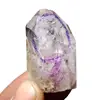 one piece Rough Natural Enhydro Quartz Point With Moving Water Bubbles 1