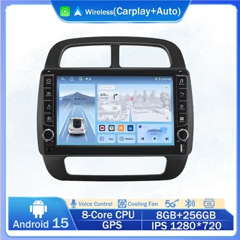 Android 15 para Renault KWID KZE Dacia Spring 2015-2019 Carplay Car Auto Radio reproductor Multimidia navegación GPS DVD Carplay 2 DIN 1