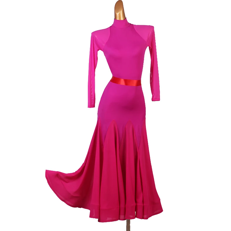 Ballroom Dress standard ballroom american smooth dress waltz dress tango ballroom dresses pink gown mq232 Ballr